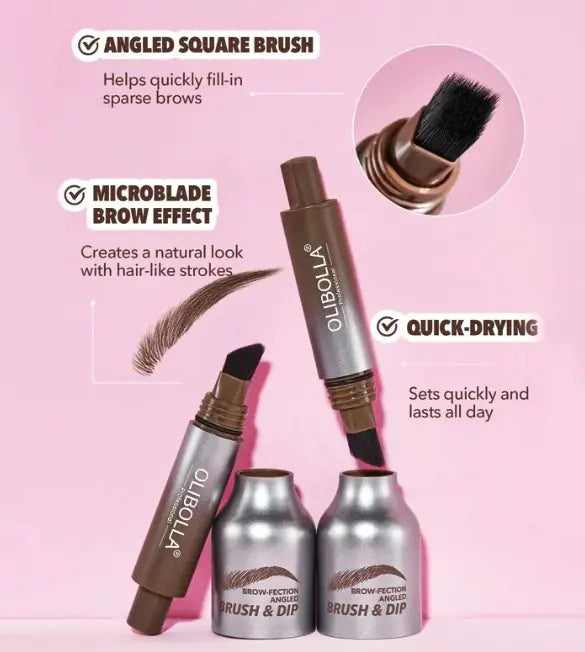 QuickBrow Eyebrow Brush- Sculpt your brows like a Pro!